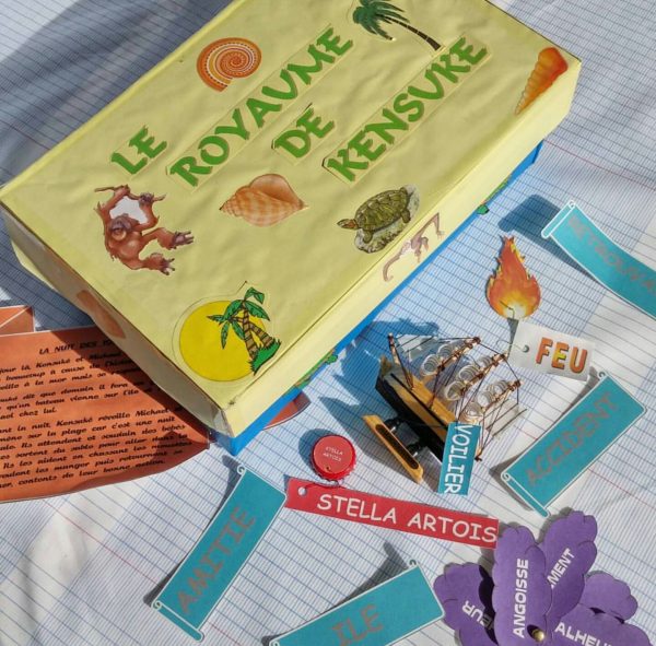 le royaume de Kensuké-diy-lecture que mettre dans une boîte à lecture