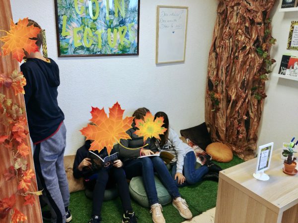 coin lecture collège