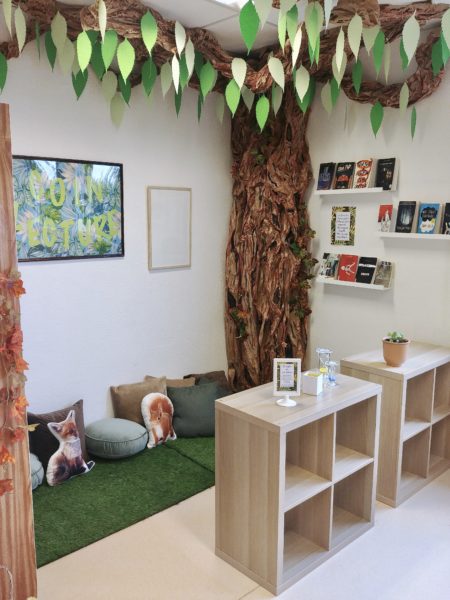 quart d'heure de lecture projet salle de classe aménagement