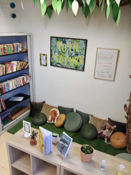 favoriser encourager la lecture coin lecture salle de classe espace école