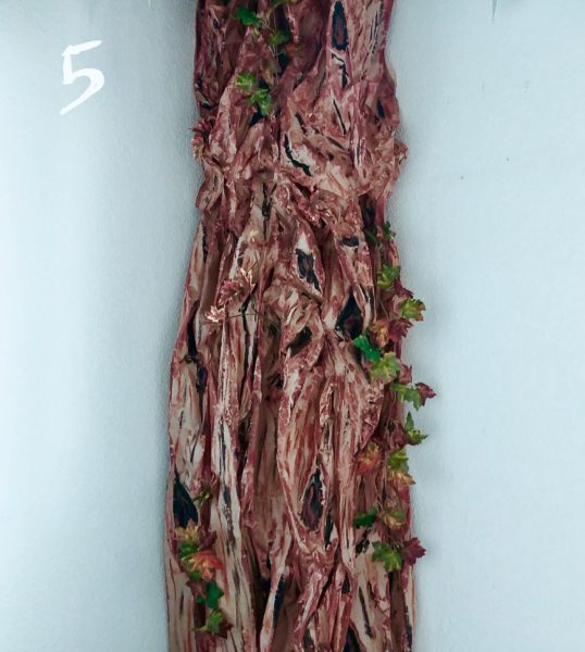 tuto arbre papier kraft espace coin lecture diy