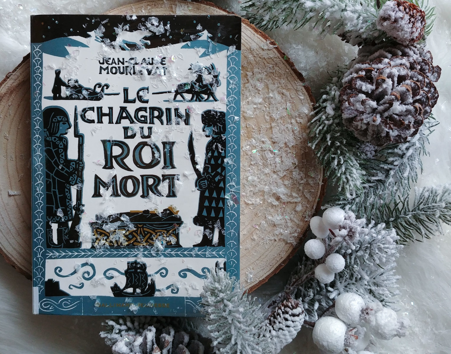 le chagrin du roi mort, Mourlevat, hiver, frères, aventures, Gallimard jeunesse, collège, famille, guerre, roman