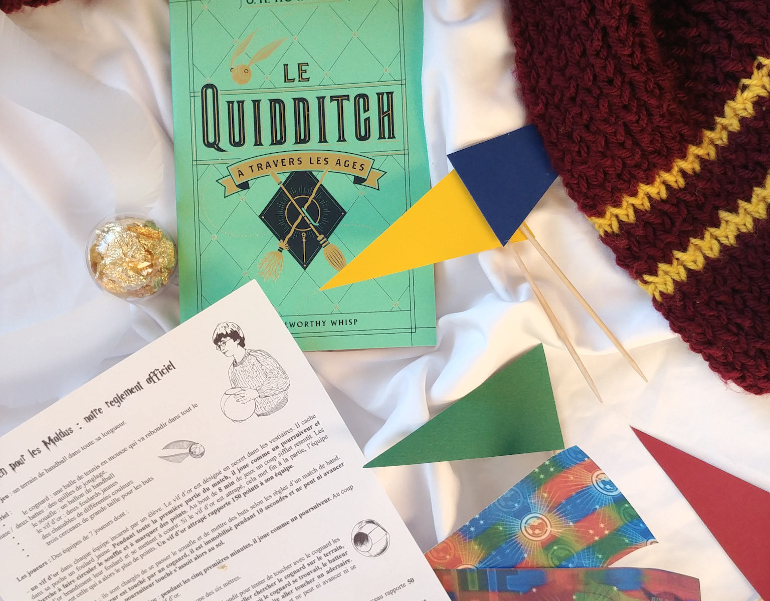 quidditch à travers les âges règles du jeu rules règlement jouer en vrai harry potter