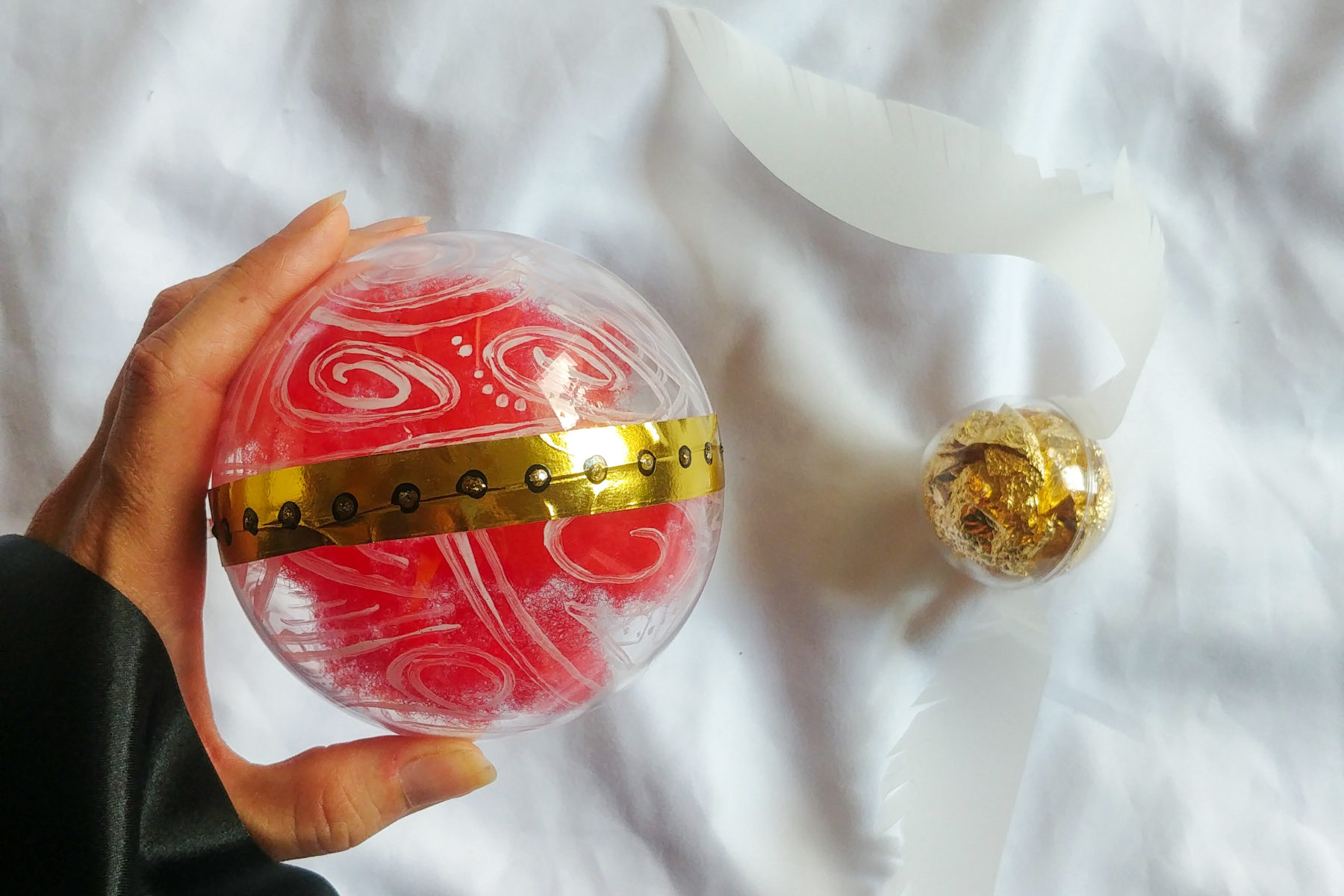 golden snitch tuto Harry Potter Remembrall diy
