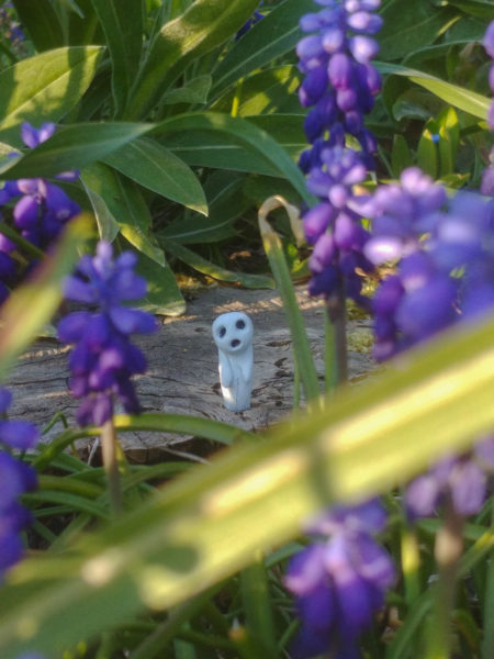 capturez un kodama Myazaki princesse Mononoké tutoriel DIY