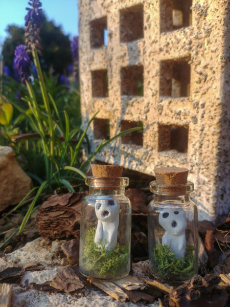 capturez un kodama Myazaki Mononoké tutoriel sylvain