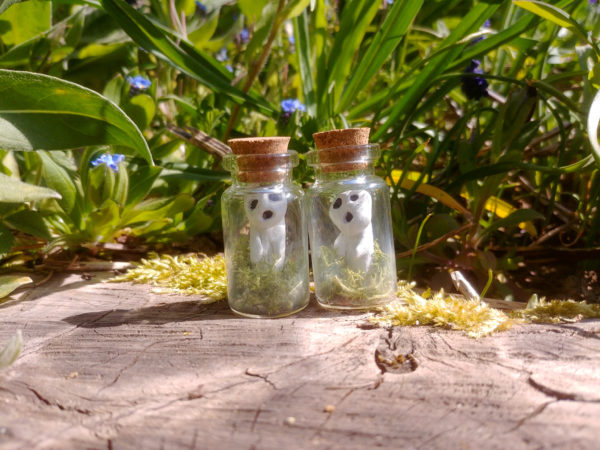 fabriquer un kodama japonais tuto princesse mononoké la bande à Baudelaire