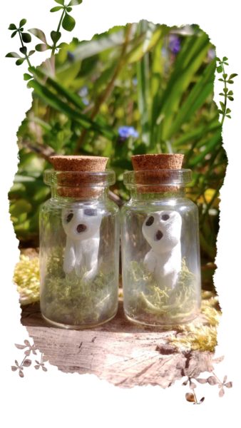 capturez un kodama Myazaki princesse Mononoké tuto